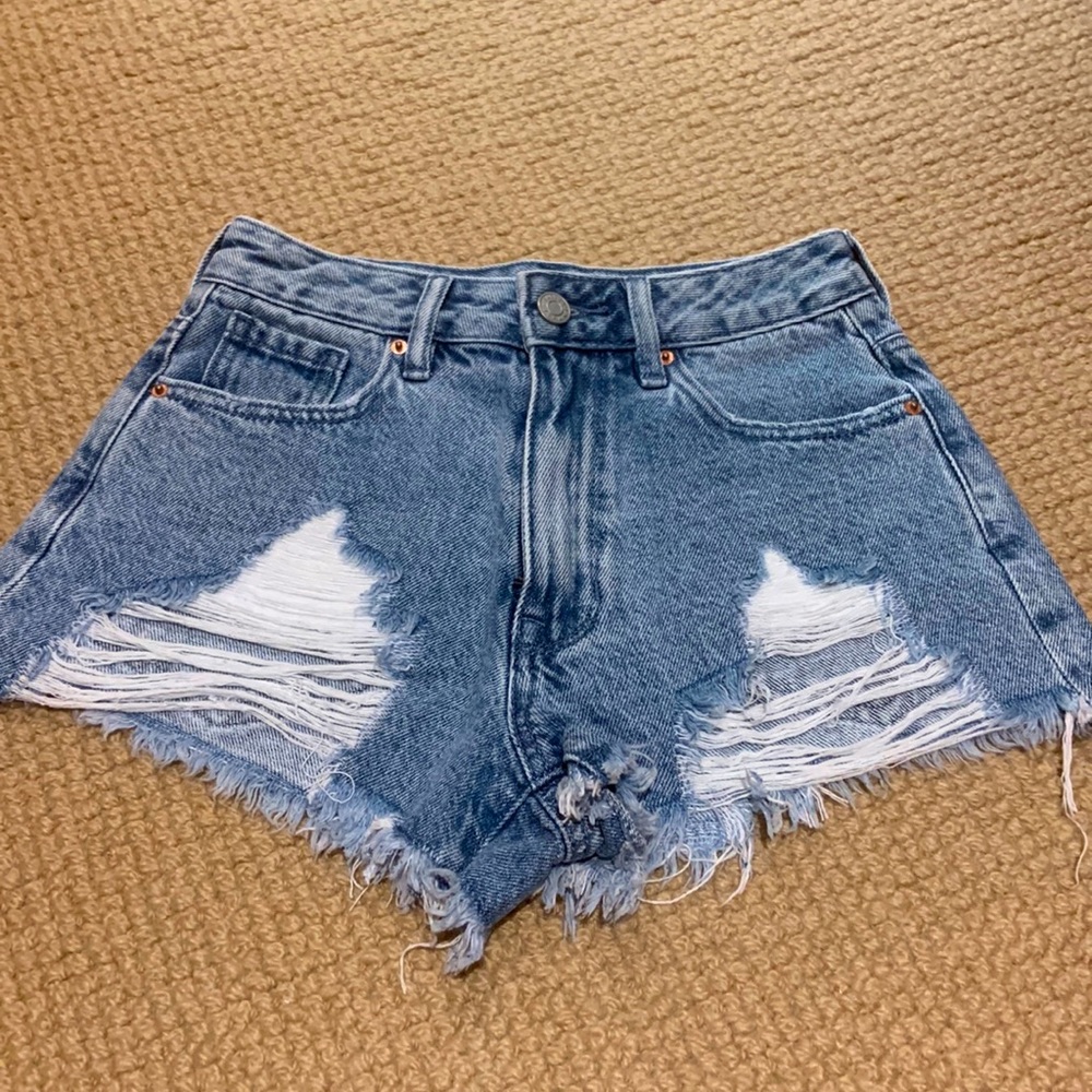 Never worn them. I accidentally took off the tag. high rise festival.